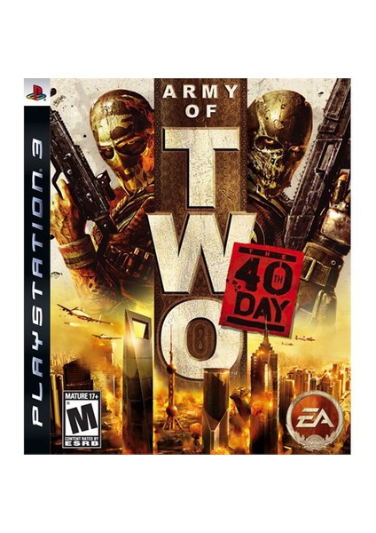 Ea Army Of Two: The 40Th Day Ps3