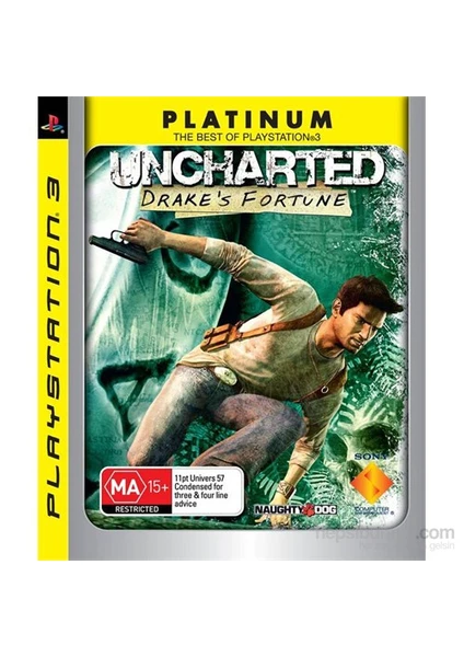 Ps3 Uncharted 1 Drakes Fortune Platınum