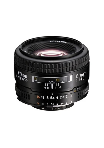 AF 50mm 1.4 D Objektif