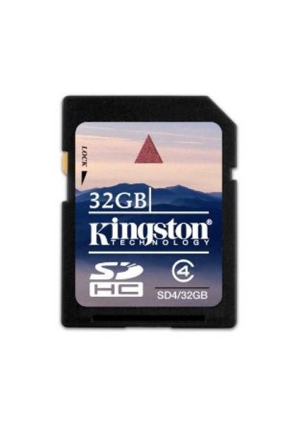 32 GB SDHC CLASS4 Secure Digital Card SD4/32GB Hafıza Kartı