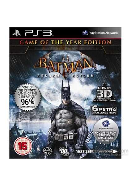 Batman Arkham Asylum Goty Essentails PS3