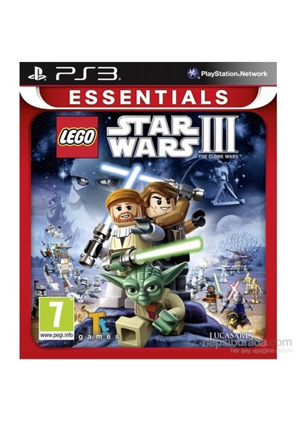 Lego Star Wars III The Clone Wars Ps3