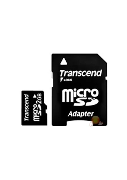 2 GB Micro Secure Digital Card Hafıza Kartı + SD Adaptör