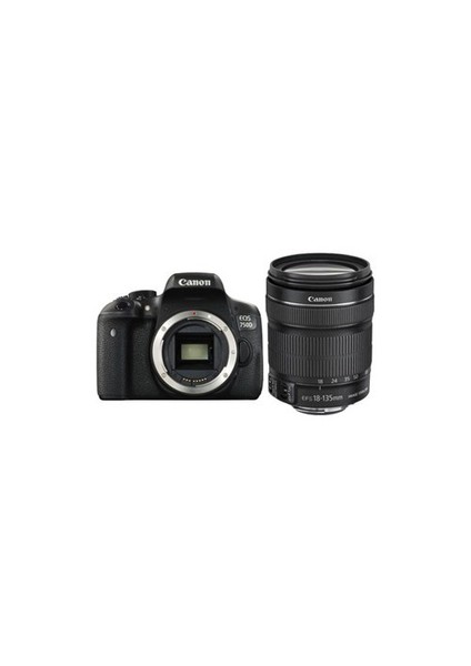 Eos 750D 18-135Mm Is Stm Dslr Fotoğraf Makinesi (İthalatçı Garantili)