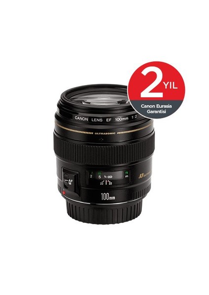 EF100MM F2 USM Objektif