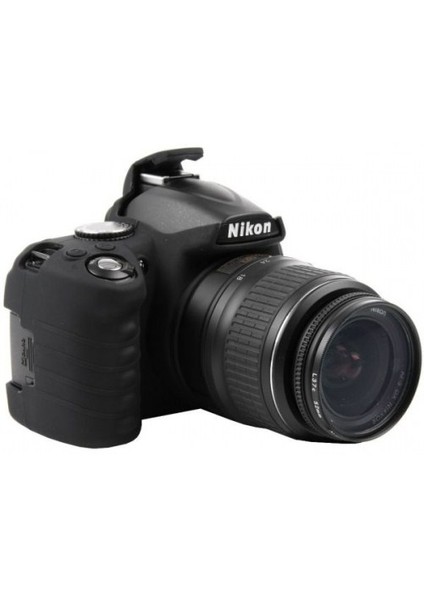 EasyCover Nikon D3100 Silikon Kılıf ECND3100 ( Siyah )