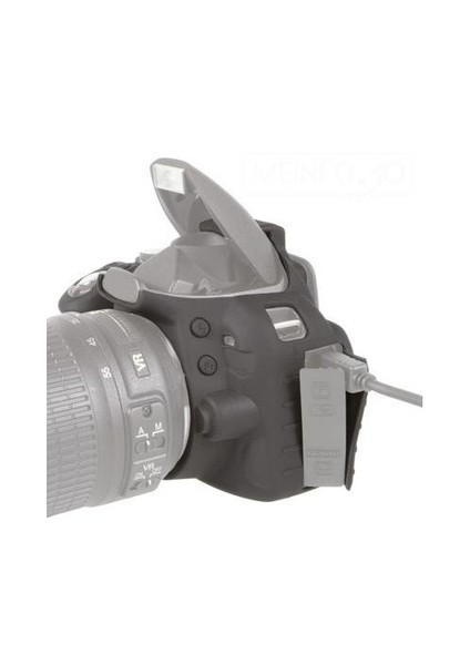 EasyCover Nikon D3100 Silikon Kılıf ECND3100 ( Siyah )