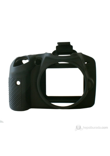 EasyCover Nikon D3200 Silikon Kılıf ECND3200B(Siyah)