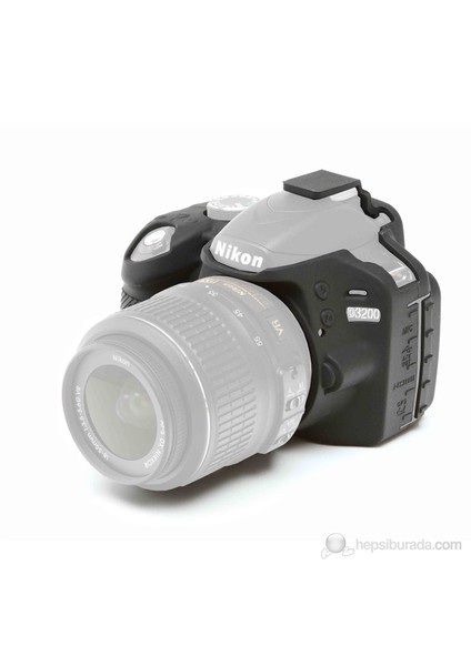 EasyCover Nikon D3200 Silikon Kılıf ECND3200B(Siyah)
