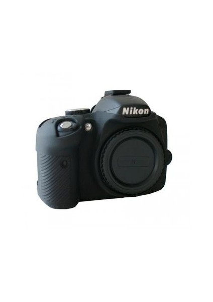 EasyCover Nikon D3200 Silikon Kılıf ECND3200B(Siyah)