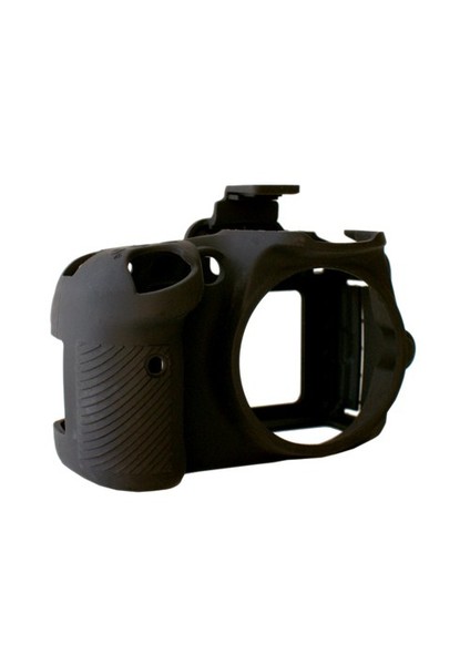 EasyCover Nikon D3200 Silikon Kılıf ECND3200B(Siyah)