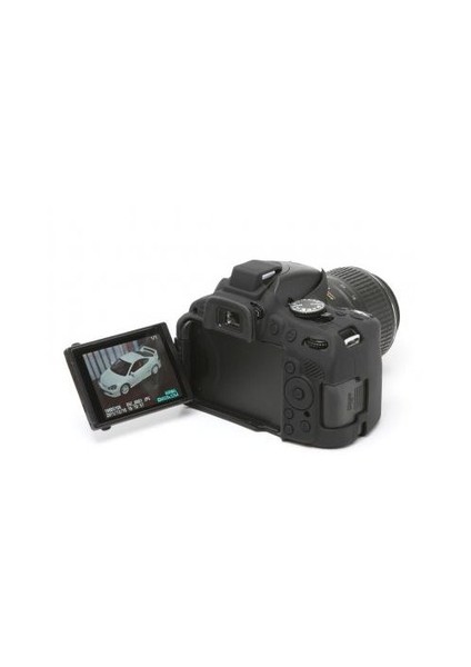 easyCover Silicon Case Nikon D5100 ECND5100 ( Siyah )