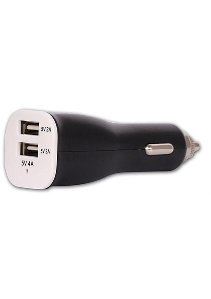 Retro RCA-U03B Tablet Pc 5V 4Amper 20Watt Siyah Araç Şarj Adaptörü