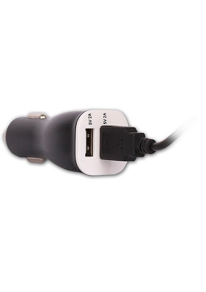 Retro RCA-U03B Tablet Pc 5V 4Amper 20Watt Siyah Araç Şarj Adaptörü