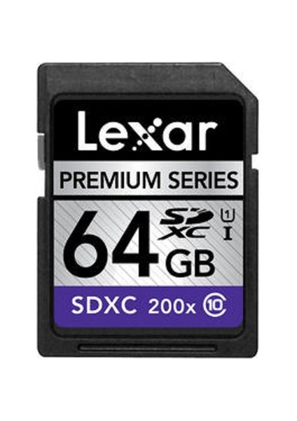 64GB SDXC 200X Class 10 Hafıza Kartı (LSD64GBBEU200)