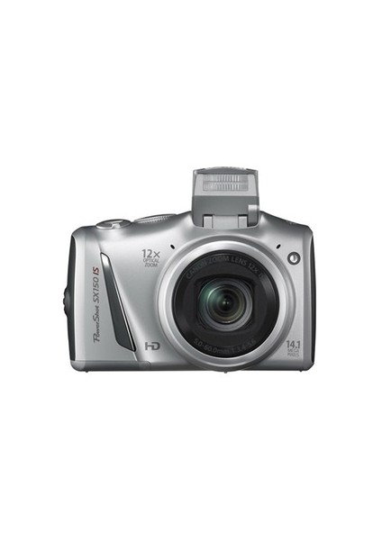 PowerShot SX150 IS 14.1MP 12X Optik Zoom 3.0" LCD HD Çekim Dijital Fotoğraf Makinesi