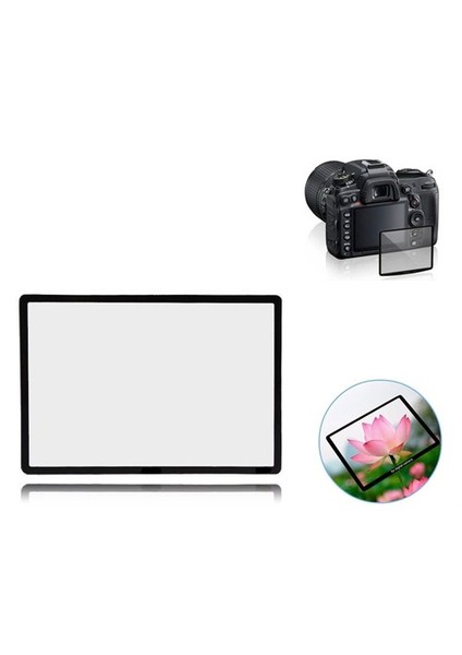 Canon 7D İçin Pro.Optical Lcd Ekran Koruyucu 0.5Mm Cam