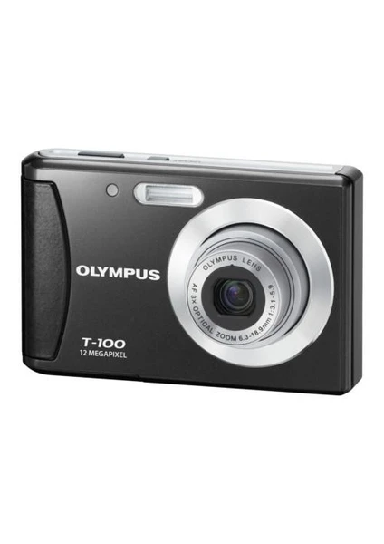 T-100 12MP 2.4" LCD Dijital Fotoğraf Makinesi(Bataryalı)