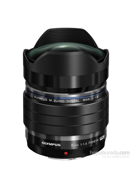 Lens 8 Mm 1.8 Pro Fisheye Siyah