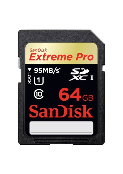 64 Gb Extreme Pro SDXC UHS-I Kart SDSDXPA-064G-X46
