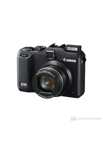 PowerShot G15 12,1 MP 5x Optik 3" LCD Ekran Dijital Fotoğraf Makinesi fiyatları