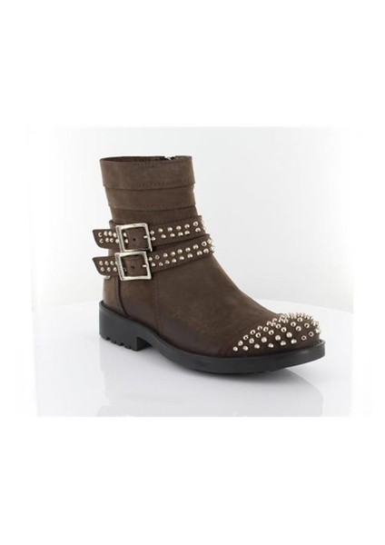 509-18 Dark Brown Kadın Çizme fiyatları