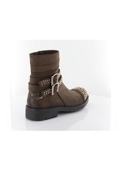 509-18 Dark Brown Kadın Çizme indirimleri
