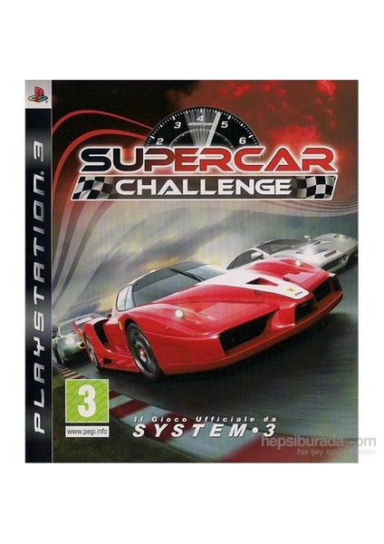 Supercar Challenge PS3