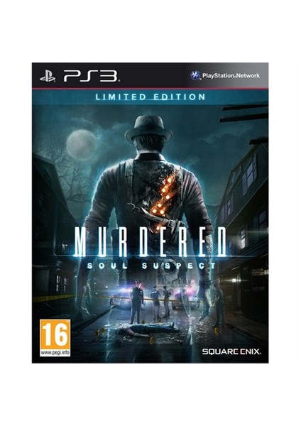 Square Enix Psx3 Murdered Soul Suspect Ltd Ed