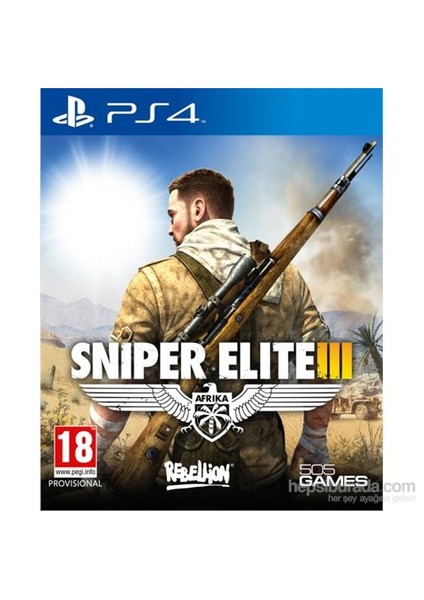 Sniper Elite 3 PS4 Oyun