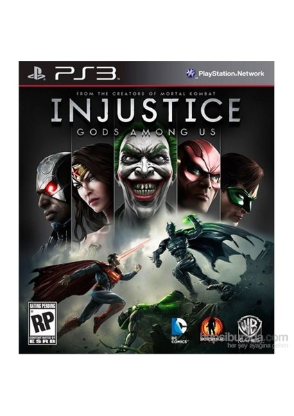 Games Injustice Gods Among Us Ps3 Oyun