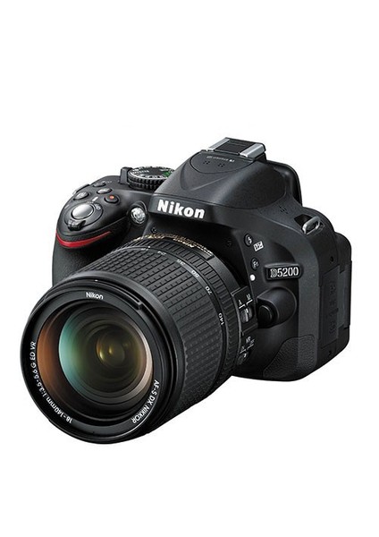 D5200 + 18-140 Mm Lens Slr Fotoğraf Makinesi (İthalatçı Garantili)
