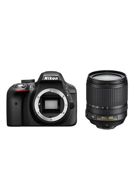 D3300 18-105Mm Vr Kit 24 Mp Dijital Slr Fotoğraf Makinesi (İthalatçı Garantili)