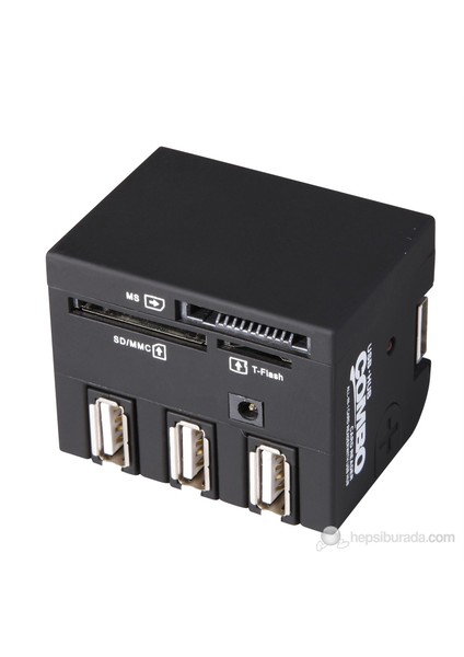 56 in 1 Combo Card Reader + 3 Port Usb Hub (ML-CE19B)