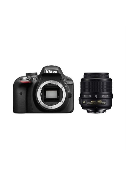D3300 + 18-55 Vr + Çanta + 16 Gb Hafıza Kartı