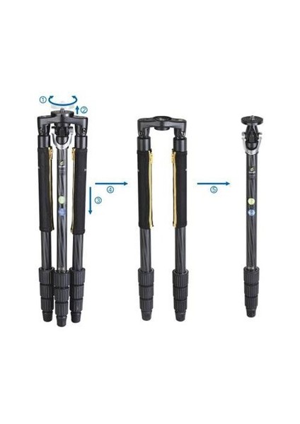 (Weifeng) Celepod 264 At Profesyonel Tripod