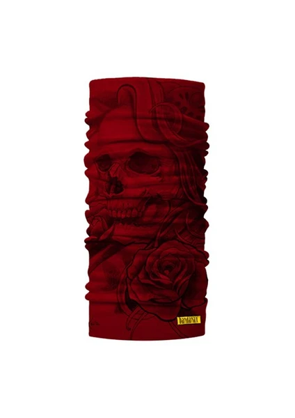 BandanaX Ultimate Skull Red Bandana