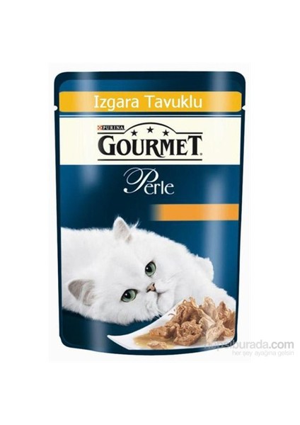 Purina Gourmet Perle Izgara Tavuklu Konserve Yaş Kedi Maması 85 Gr (1 adet)