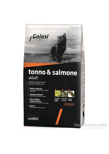 Cat Tonno & Salmone Somon Balıklı, Ton Balıklı Ve Pirinçli Yetişkin Kedi Maması 20 Kg