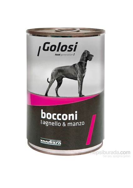 Chunks / Bocconi Dog Kuzu ve Sığır Etli Köpek Konservesi 400 Gr