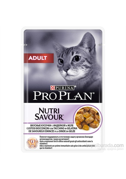 ® Adult Hindili Pouch Yaş Kedi Maması 85 gr