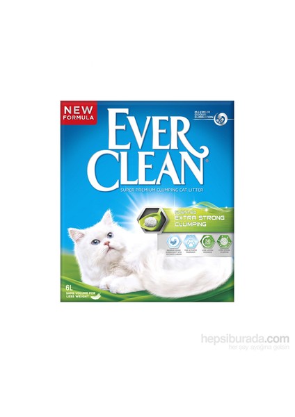 Ever Clean Ekstra Güçlü Kokulu Kedi Kumu 6 lt