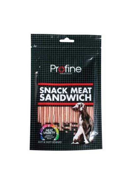 Snack Meat Sandwich Tavuk Ve Balık Etli Leziz Köpek Ödülü 80 Gr fd*