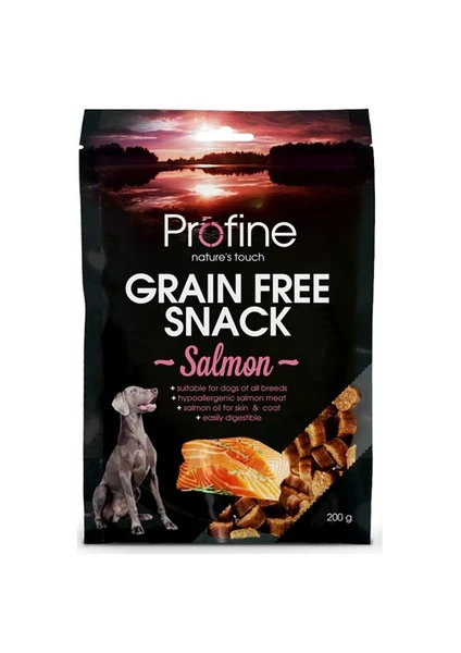 Grain Free Yarı Nemli Tahılsız Somon Etli Leziz Köpek Ödülü 200 Gr