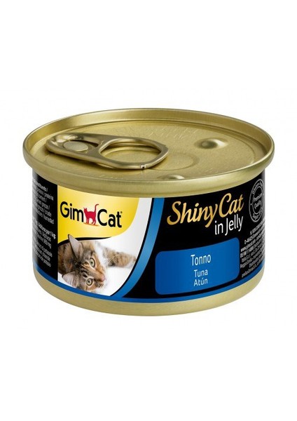 Yeni Shinycat Öğünlük Konserve Kedi Maması-Ton balıklı 70gr