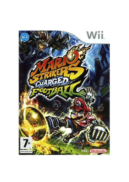 Wii Mario Strikers Charged Football + Wii Axcess Silicon(YENİLENMİŞ ÜRÜNDÜR)