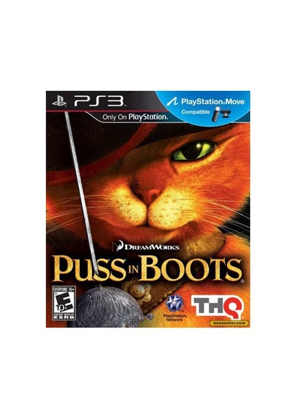 Puss In Boots (Çizmeli Kedi) Move Uyumlu PS3