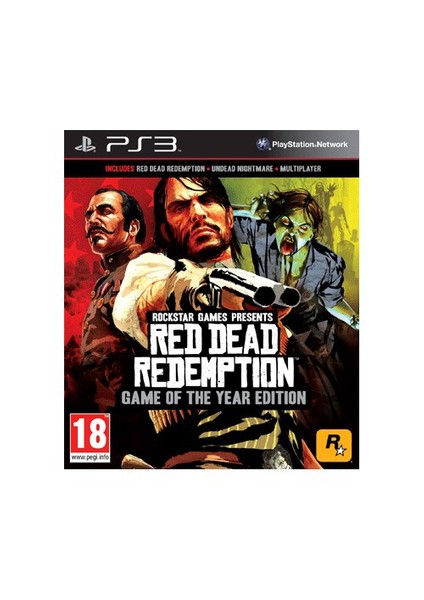 Red Dead Redemptıon G.O.T.Y PS3