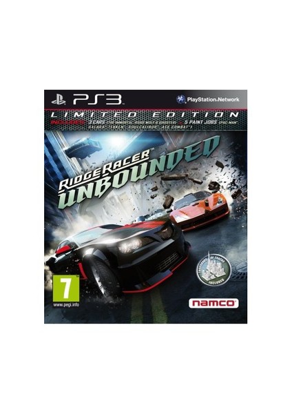 Ridge Racer : unbounded Limited Ed. Ps3