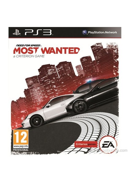 Need For Speed Most Wanted 2012 PS3